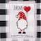 DII® Valentines Checked Embellished Dishtowel Set